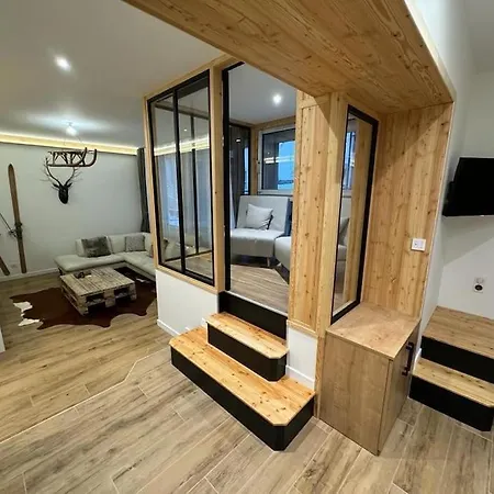 Le Refuge Des Skieurs Dore 4/6pers アパート *